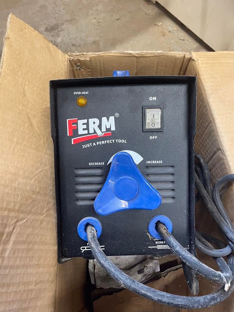 Lasapparaat 140A Ferm, Ophalen of Verzenden, Zo goed als nieuw, Elektroden
