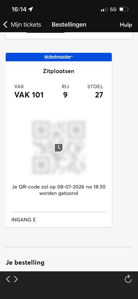 Luke Combs Concert Arena 11 juli 2026, Eén persoon, Juli