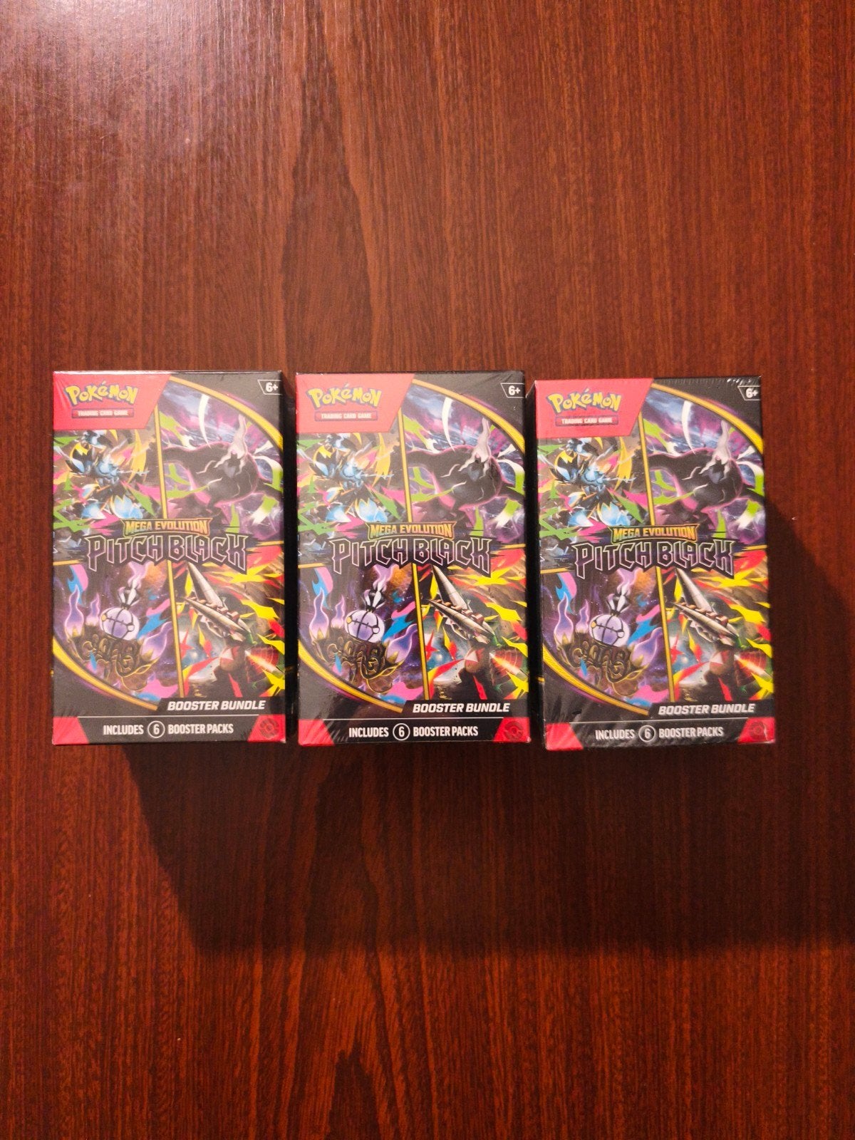 pitch black booster bundles 3 stuks pokemon, Hobby en Vrije tijd, Verzamelkaartspellen | Pokémon, Ophalen of Verzenden