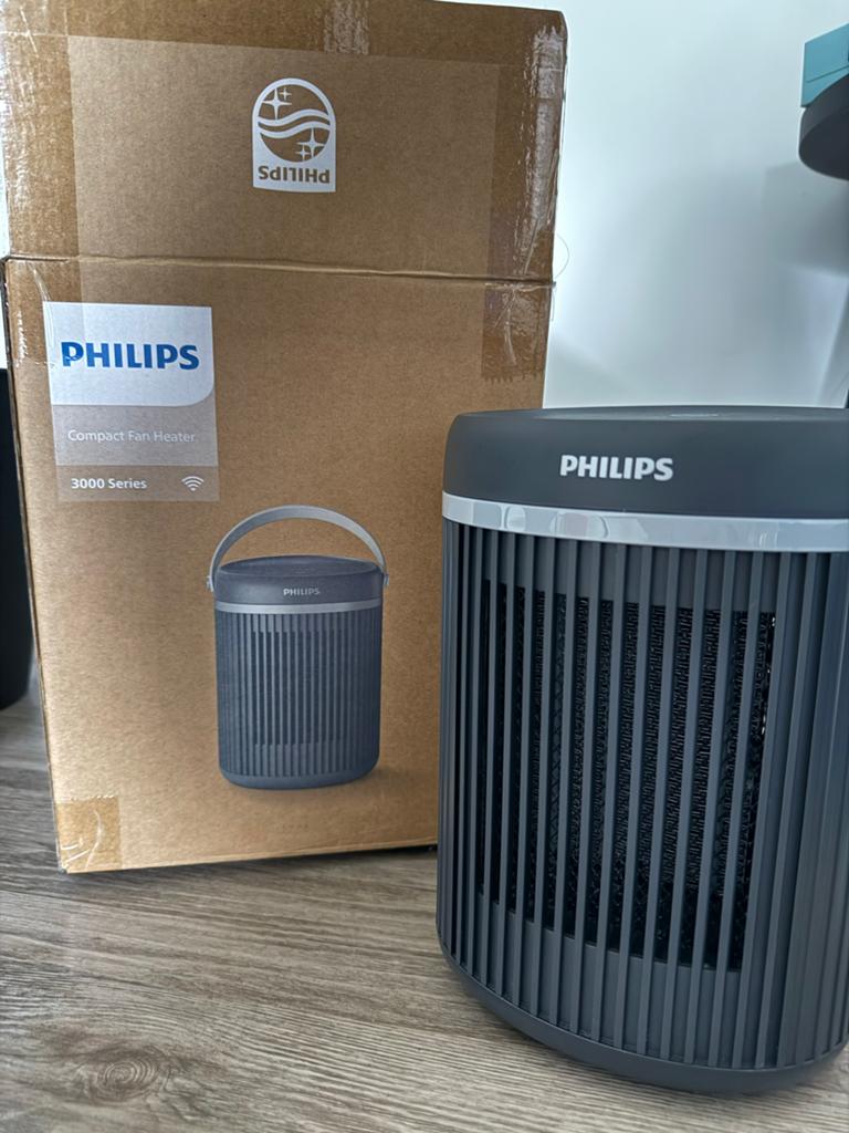 Philips Compacte Ventilator Kachel 3000 Serie CX3120/01, Ophalen, Tafel- of Grondventilator, Minder dan 60 m³, Ventileren