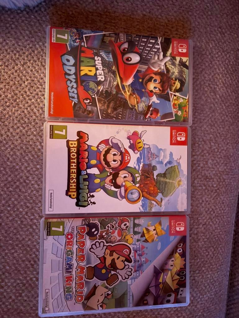 Mario nintendo switch games, Ophalen of Verzenden, Zo goed als nieuw