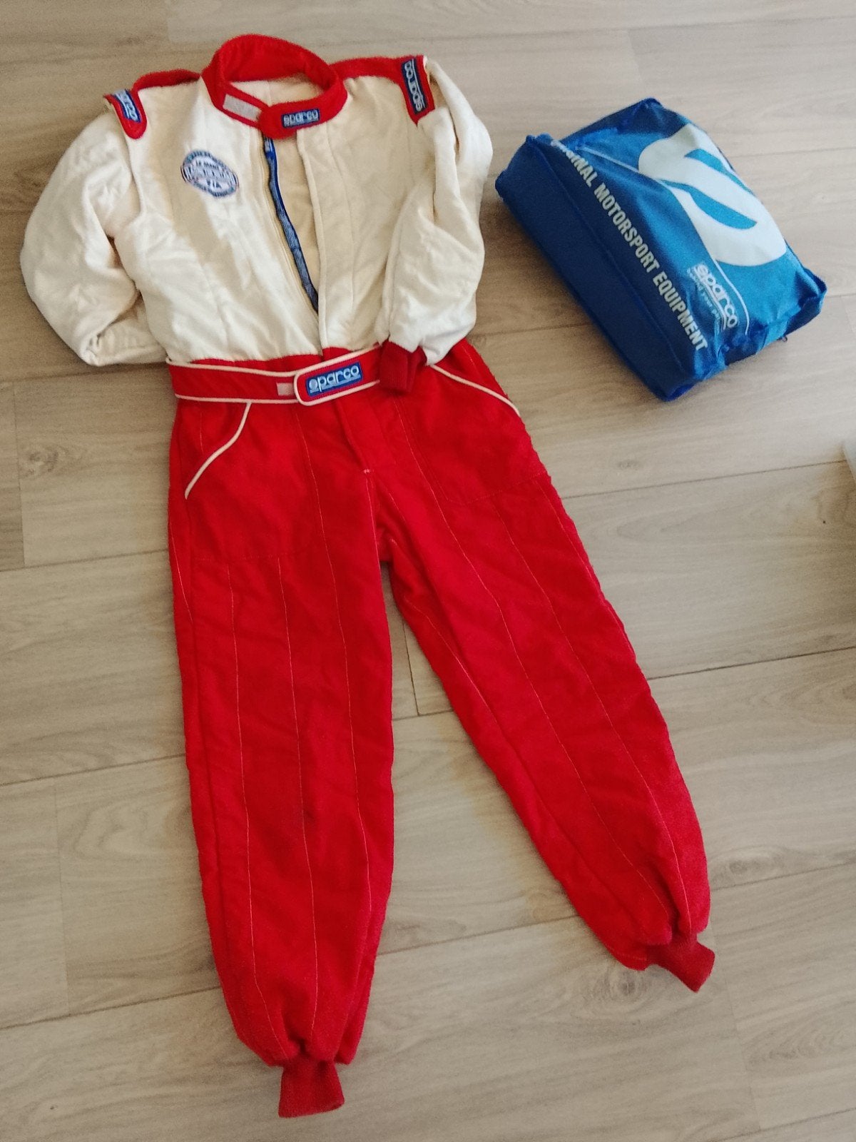 Sparco Race overall maat 56, Verzenden, Gebruikt