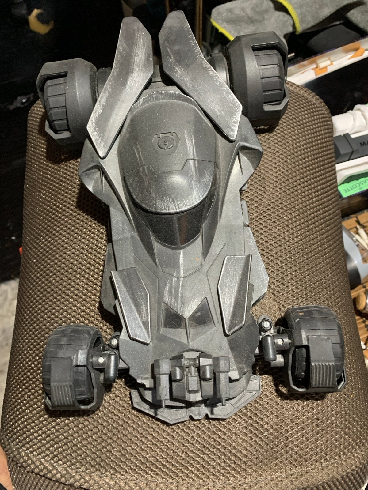 Batman Batmobile RC auto - Afstandsbediening inbegrepen, Ophalen of Verzenden, Zo goed als nieuw, Afstandsbediening