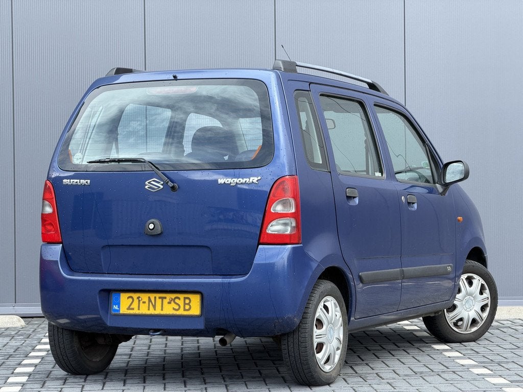 Suzuki Wagon R+ 1.3 GLS | Nieuw binnen | Elek ramen | Apk to, Voorwielaandrijving, Stof, Zwart, 4 cilinders