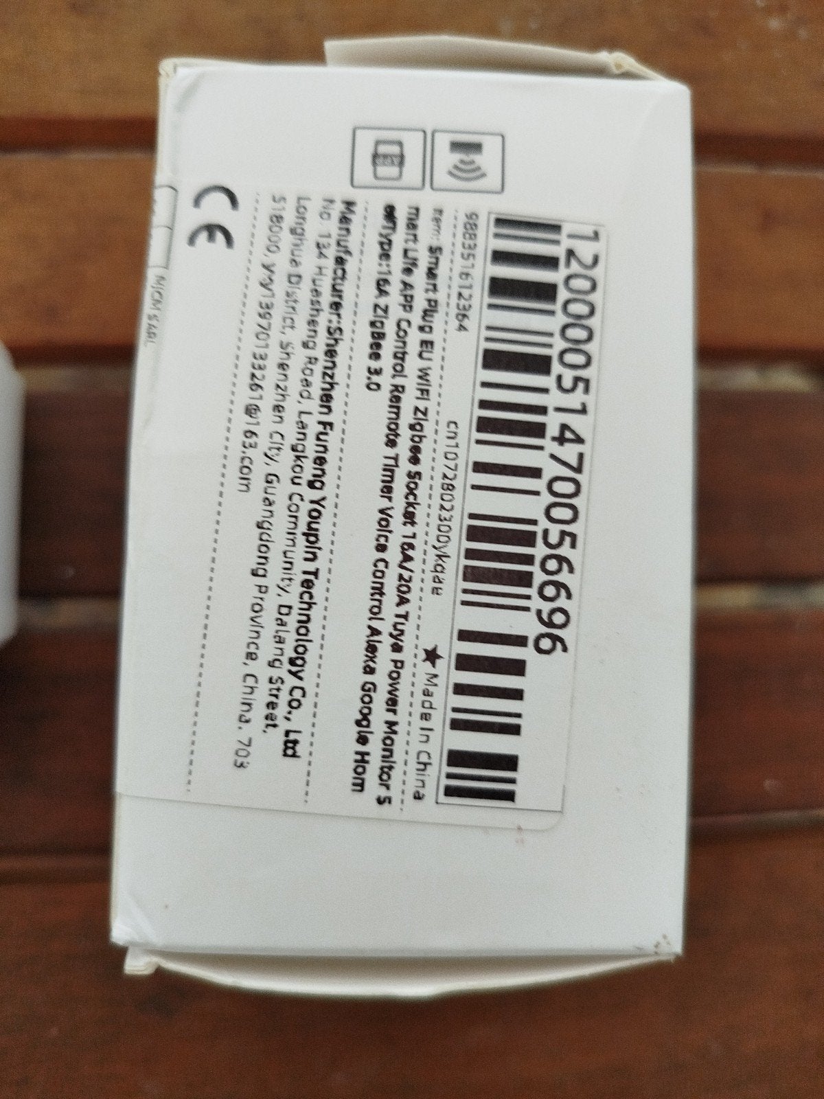 2x Smart Plug EU WiFi Zigbee 3.0 voor Gateway, Ophalen of Verzenden, Zo goed als nieuw, Wit, Kunststof