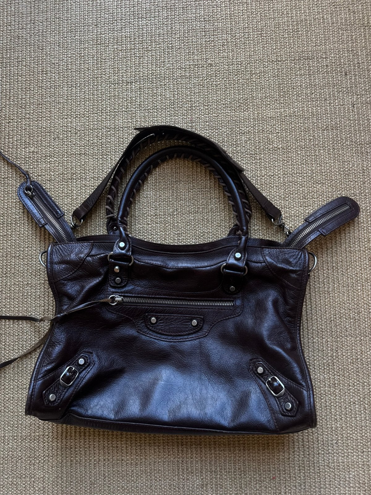 balenciaga city bag, Sieraden, Tassen en Uiterlijk, Ophalen of Verzenden, Zo goed als nieuw, Zwart, Handtas