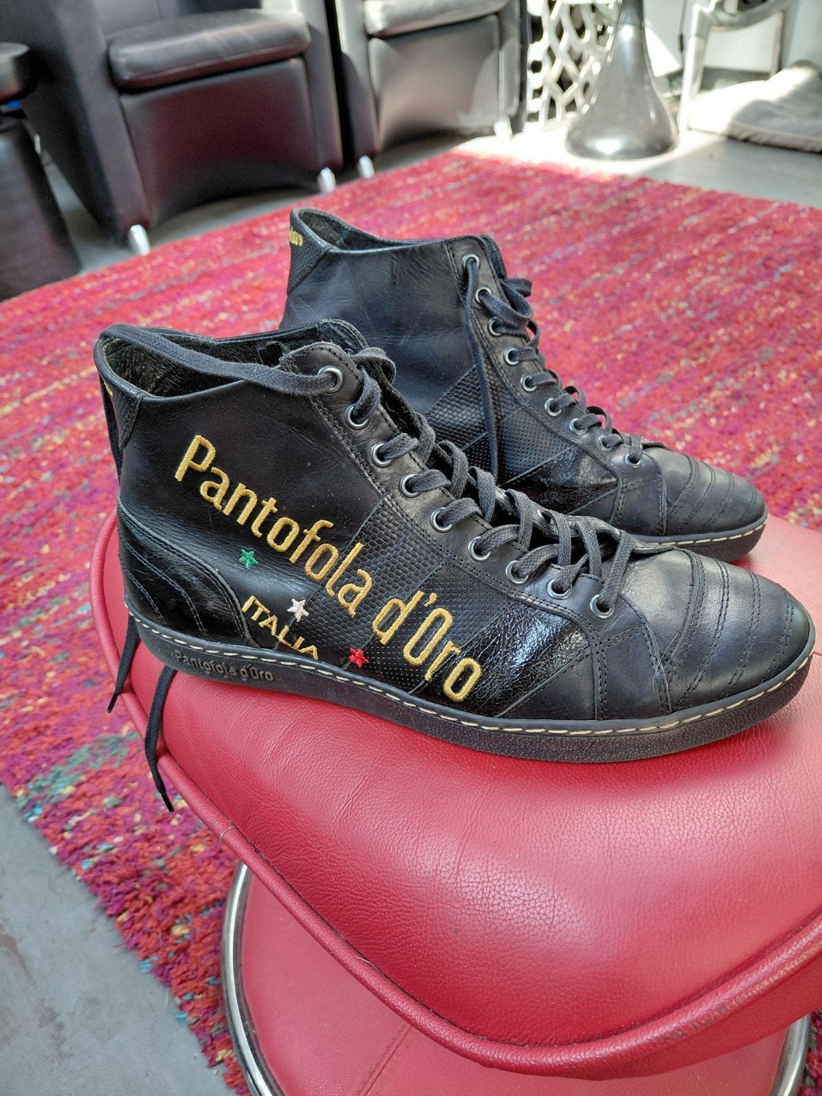 Pantofola d'Oro Italia sneakers, zwart, maat 44, Zwart, Ophalen of Verzenden, Pantofola d'Oro, Sneakers of Gympen