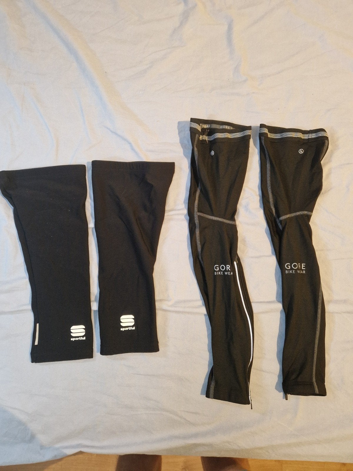 Sportful en Gore Bike Wear Knie- en Beenwarmers, Gebruikt, Dames, Sportful, Gore Bike Wear, Overige maten
