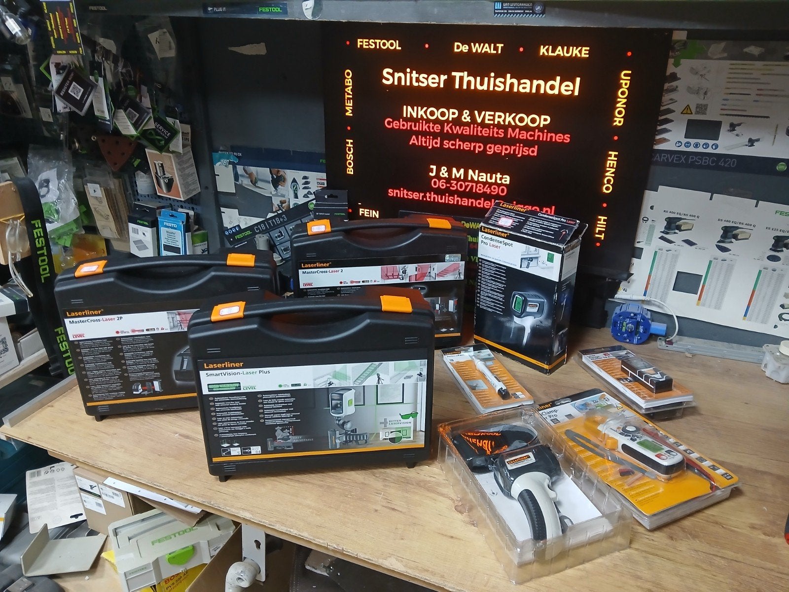 Laserliners.!!, Ophalen, -, -, Nieuw