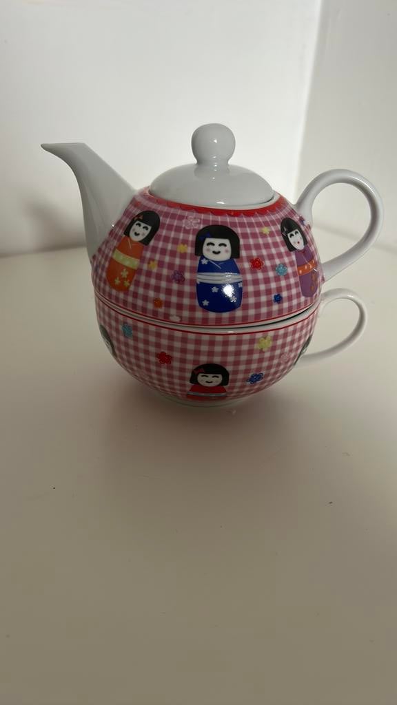 Babouska theepot, Ophalen of Verzenden, Zo goed als nieuw, Overige stijlen, Overige typen
