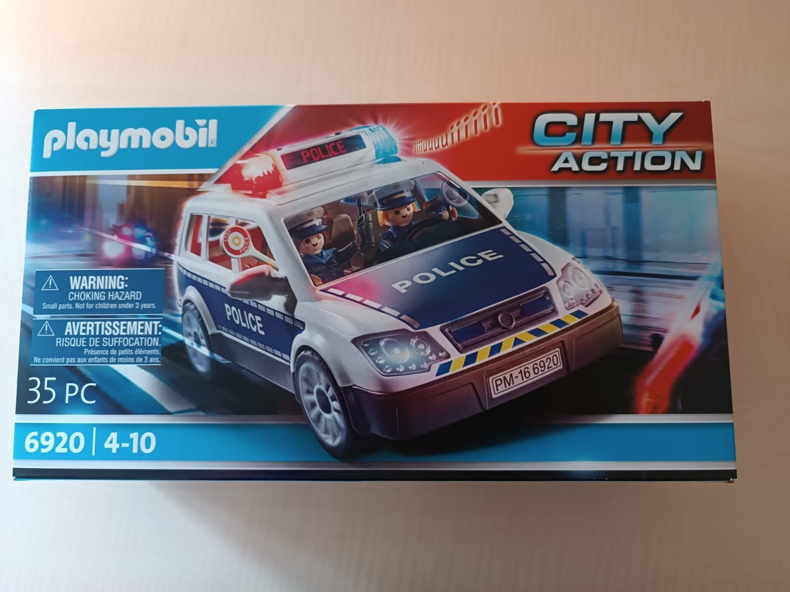 Playmobil 6920 - Politieauto, Ophalen of Verzenden