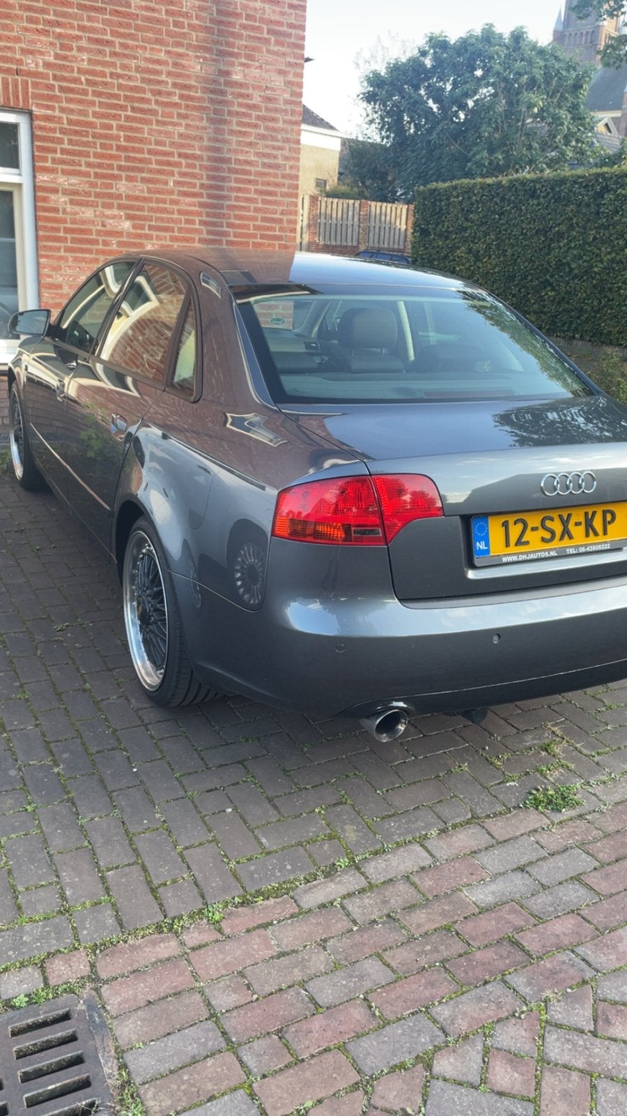 Audi A4 2.0 96KW AUT 2006 Dolfijngrijs, Zwart, 4 cilinders, 1984 cc, A4