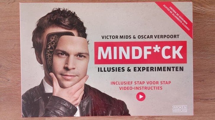 Mindf*ck Illusies & Experimenten - Victor Mids, Een of twee spelers, Ophalen of Verzenden, Zo goed als nieuw, Smoke & Mirrors