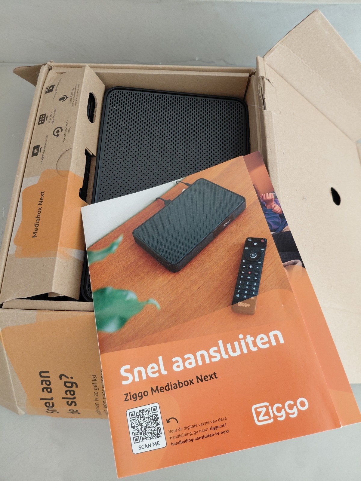 Ziggo Mediabox Next - Nieuw in doos, Ophalen of Verzenden, Nieuw, Decoder