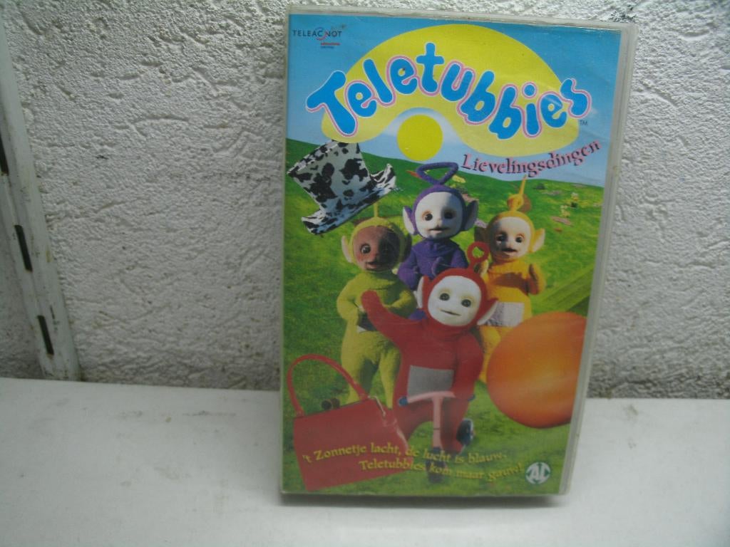 vhs 161a teletubbies lievelingsdingen, Alle leeftijden, Ophalen of Verzenden, Zo goed als nieuw