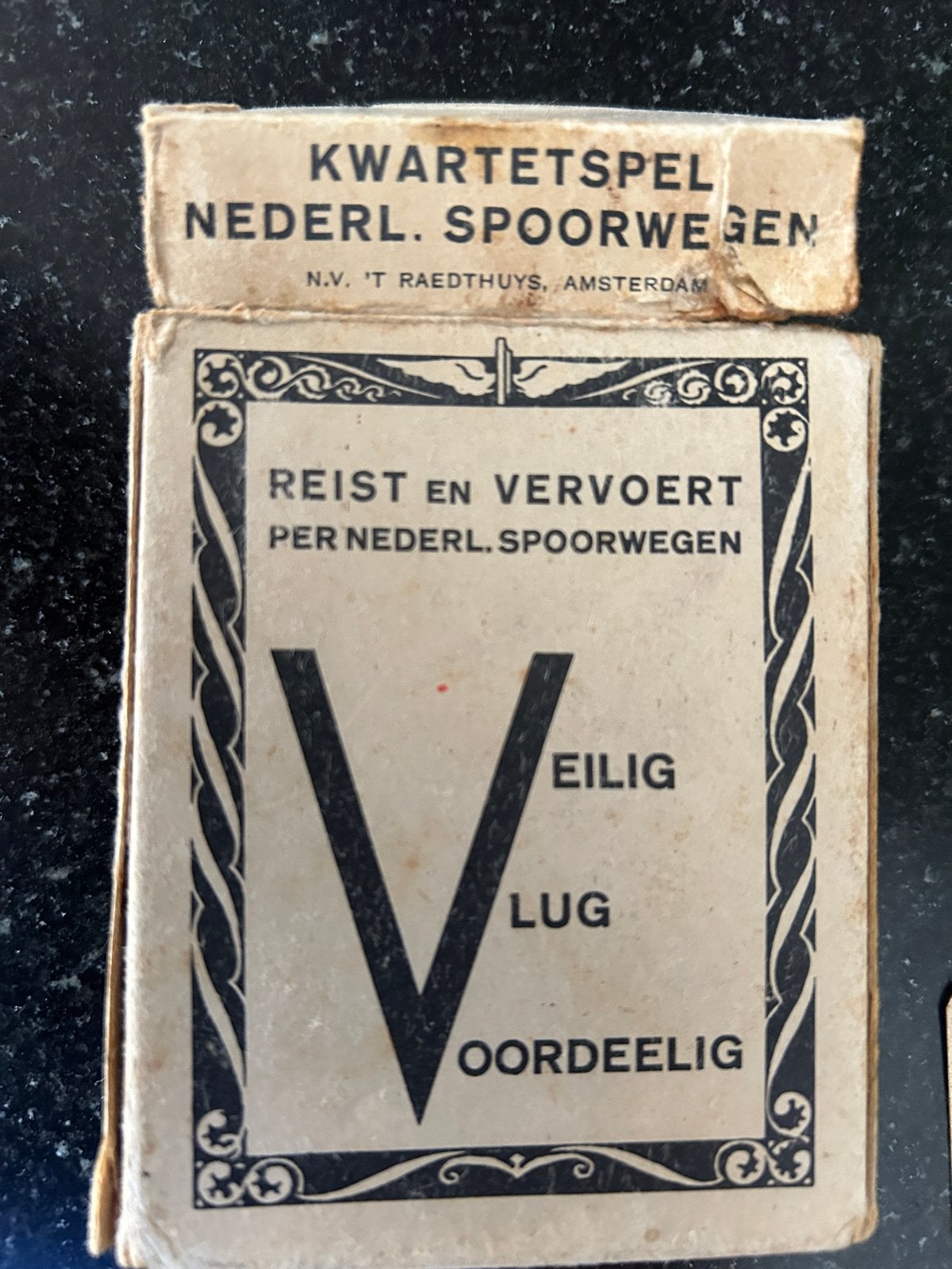 Zeldzaam Kwintetspel Nederlandse Spoorwegen - Vintage, Verzamelen, Spoorwegen en Tramwegen, Ophalen of Verzenden, Gebruikt, Trein