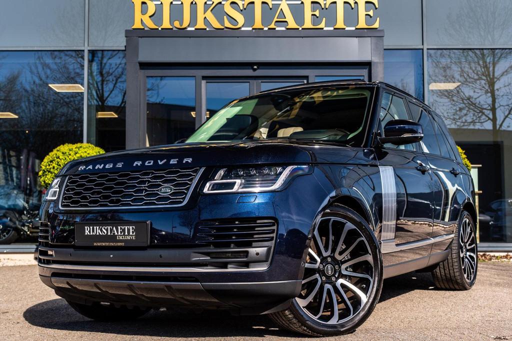 Land Rover Range Rover 2.0 P400e LWB Vogue|PANO|MEMORY|ACC, Automaat, 404 pk, 4 cilinders, Blauw