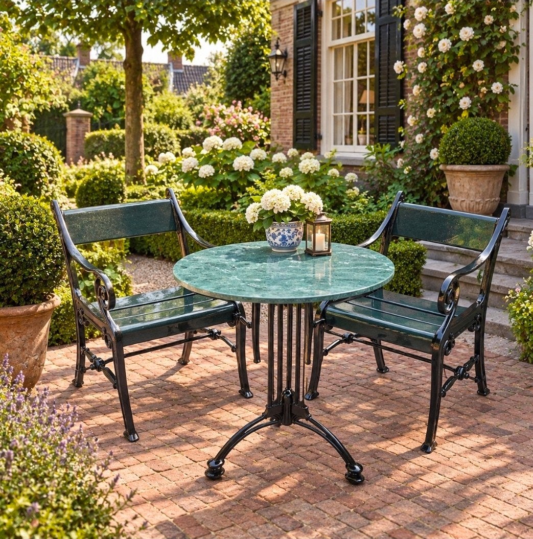 Bistro set, Gardeluxe klassieke model "Zeus", Ophalen