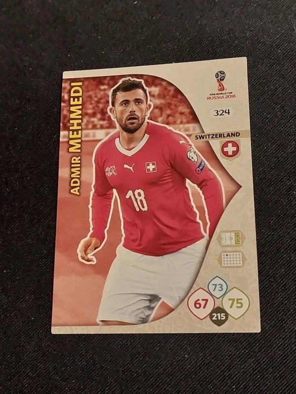 Panini / Voetbalkaart / Admir Mehmedi / Zwitserland, Ophalen of Verzenden, Zo goed als nieuw, Buitenlandse clubs, Poster, Plaatje of Sticker