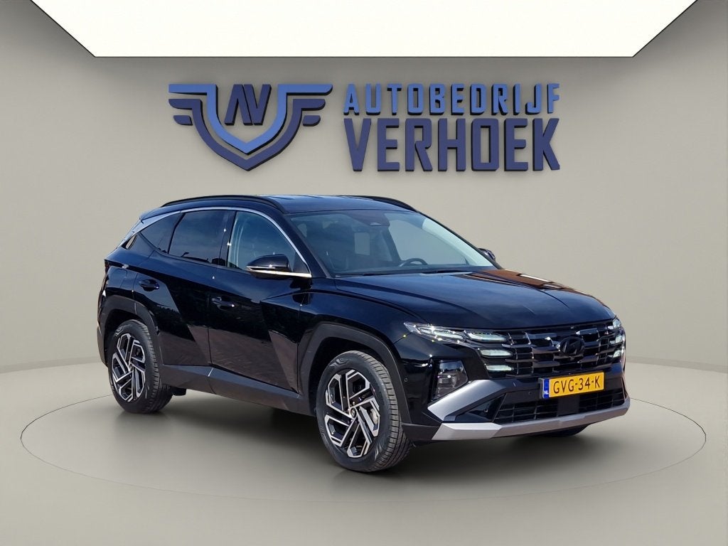 Hyundai Tucson 1.6 T-GDI PHEV Premium NL Auto - Leer - Carpl, Auto's, Automaat, 12 maanden, 14 kWh, Euro 6