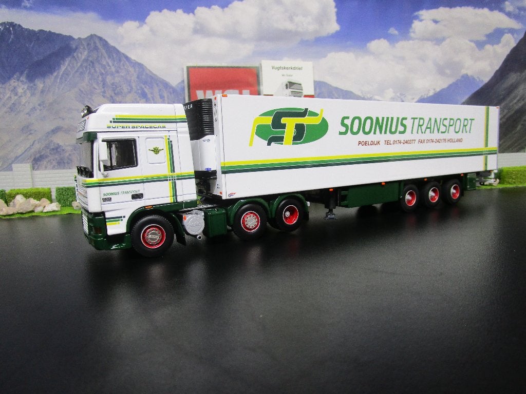 wsi 01-5201 soonius daf 95xf super space cab 6x2, Ophalen of Verzenden, Nieuw, Bus of Vrachtwagen, Wsi