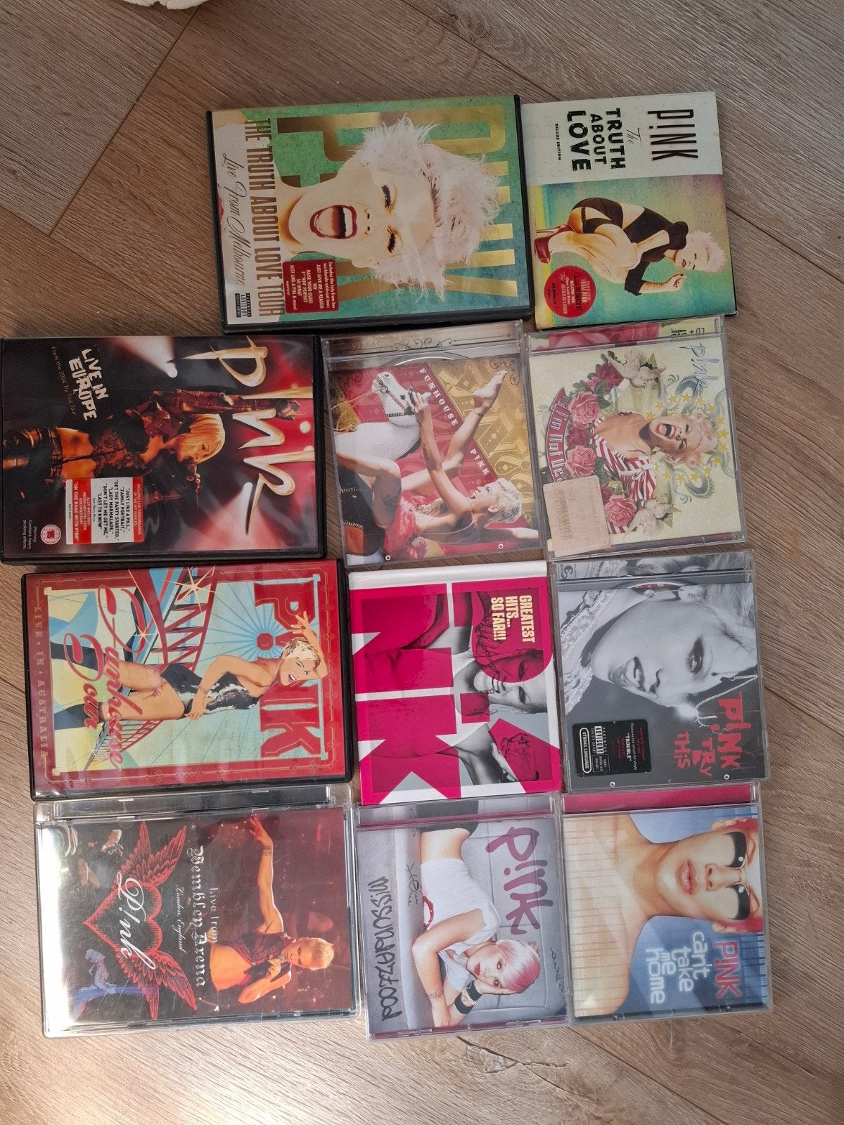 Grote collectie Pink CD's en DVD's - Geen losse verkoop, Ophalen of Verzenden
