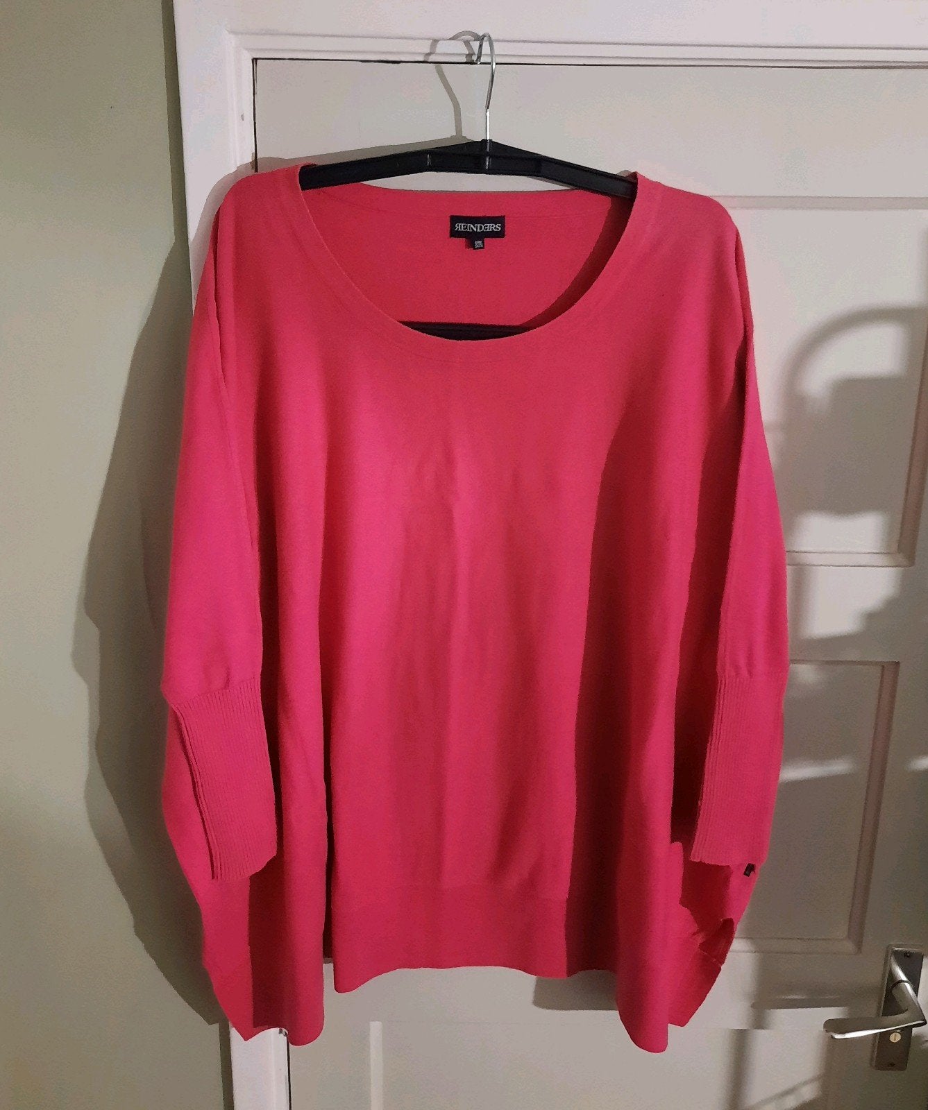 Reinders Loesje Knitwear Trui Fuchsia Vleermuis One Size, Kleding | Dames, Truien en Vesten, Zo goed als nieuw, Maat 42/44 (L)