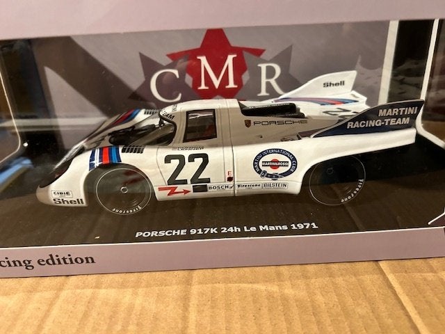 Porsche 917 K Martini - winner le Mans 1971 #22 CMR 1/18, Hobby en Vrije tijd, Modelauto's | 1:18, Ophalen of Verzenden, Nieuw