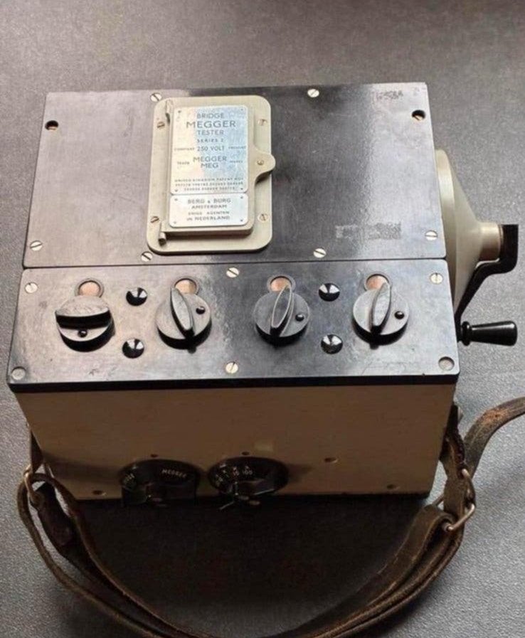 Bridge Megger Tester., Ophalen of Verzenden, Gebruikt