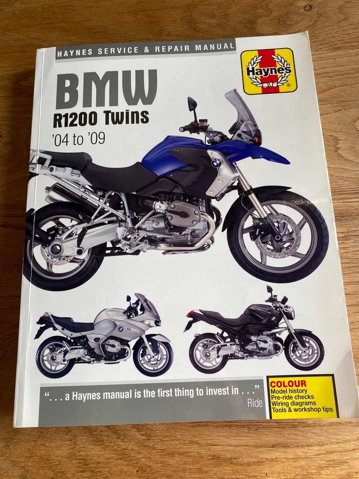 Haynes BMW R1200GS Service & repair manual, Motoren, Ophalen of Verzenden, BMW