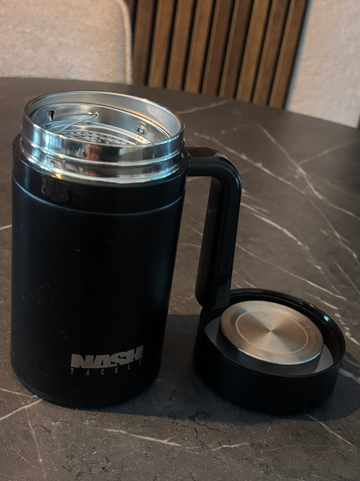 Nash thermo koffie/thee beker nieuw in doos., Ophalen of Verzenden, Nieuw, Overige typen