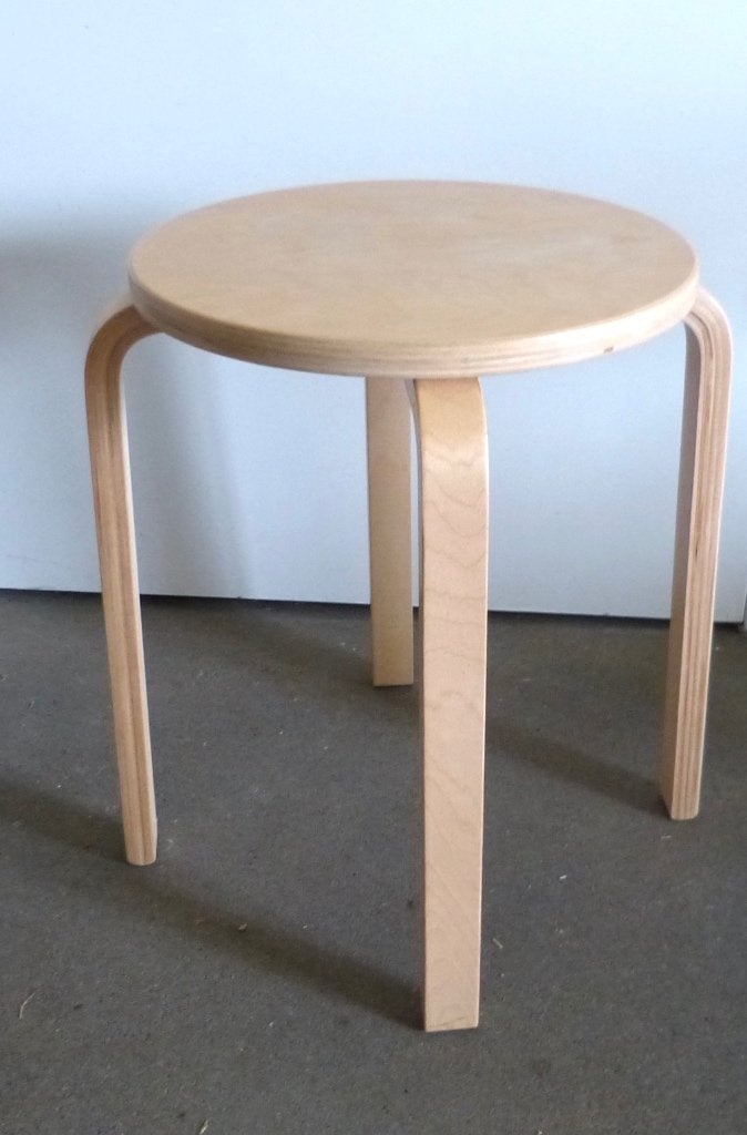 Ikea krukje, Frosta, Ophalen of Verzenden, Gebruikt, Hout