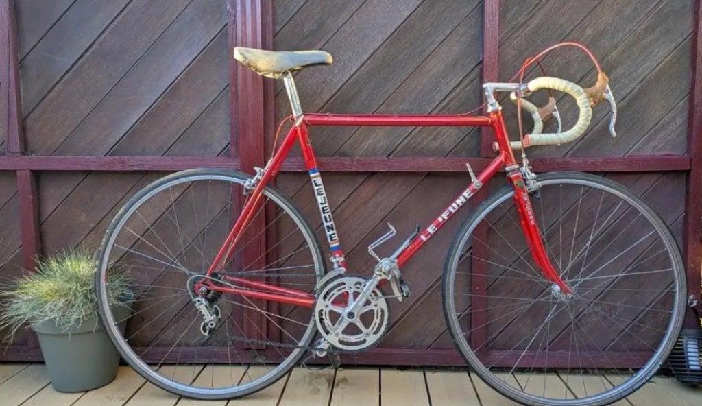 vintage Lejeune ex-team racefiets, Fietsen en Brommers, Gebruikt, Aluminium, 57 tot 61 cm, Meer dan 20 versnellingen