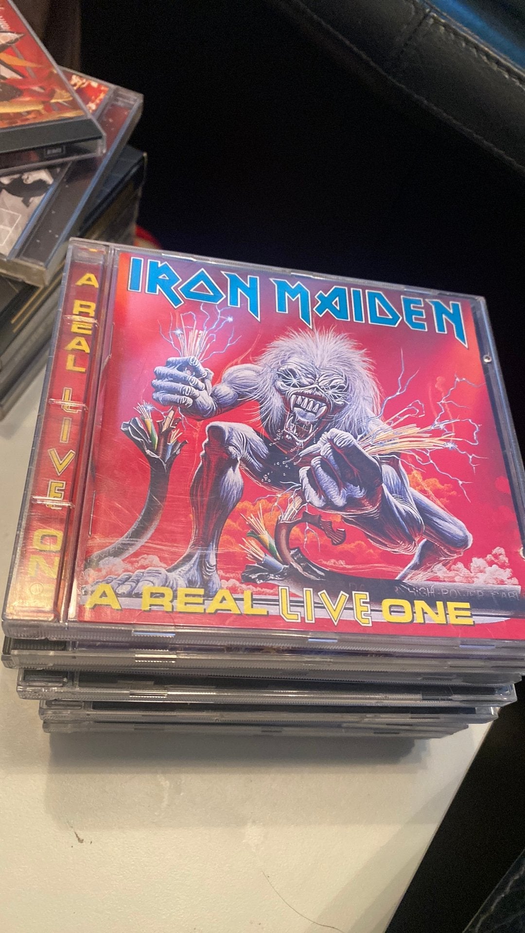 Cd iron maiden, a real live one, Cd's en Dvd's, Ophalen of Verzenden, Zo goed als nieuw