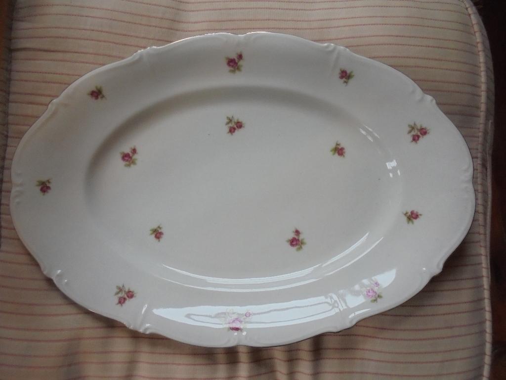 Wunsiedel Bavaria borden, schalen, Soepter. met roze roosjes, Ophalen of Verzenden