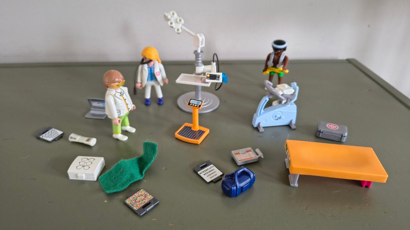 Playmobil 70195 Fysiotherapeut en opticien, Gebruikt, Complete set, Overige typen, Ophalen of Verzenden