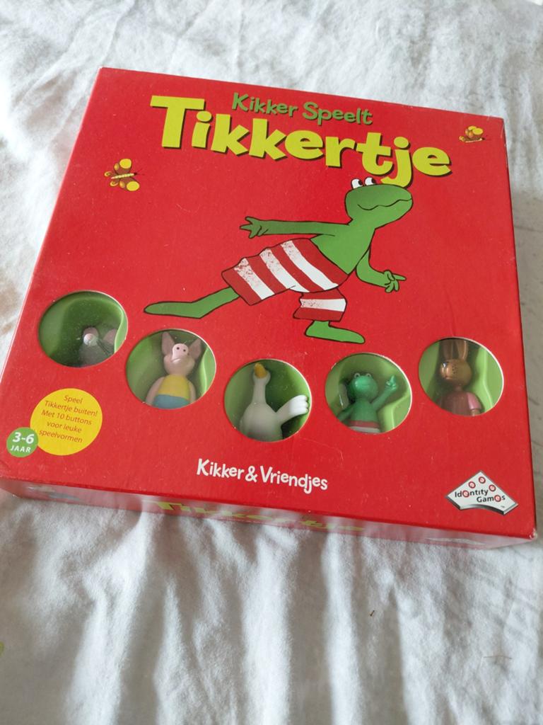Kikker Speelt Tikkertje - Bordspel voor Kinderen, Vijf spelers of meer, Ophalen of Verzenden, Gebruikt, Identity Games