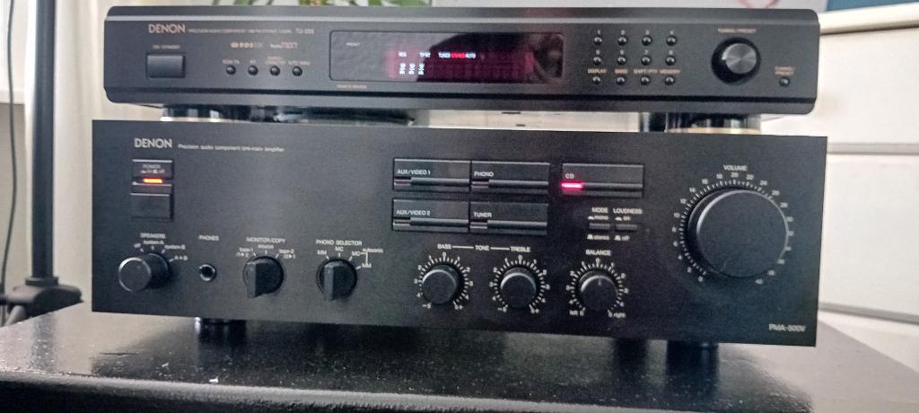 Denon set Versterker PMA-500V + Tuner TU-255 in goede staat, Audio, Tv en Foto, Versterkers en Receivers, Ophalen of Verzenden