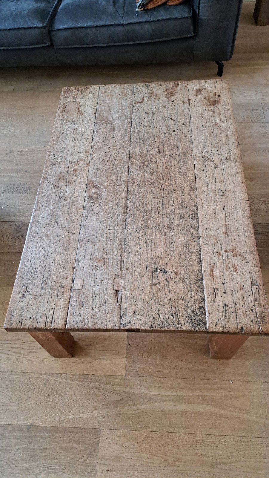 Teakhouten salontafel, Huis en Inrichting, 100 tot 150 cm, Minder dan 50 cm, Rechthoekig, 50 tot 100 cm