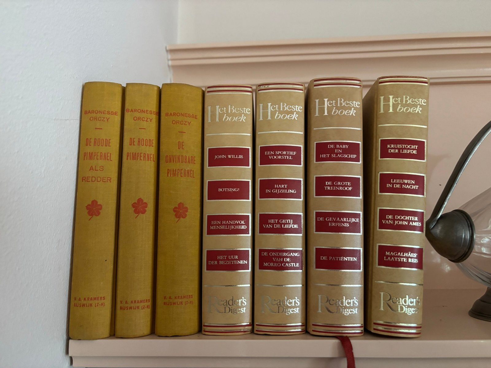 Diverse boeken: De Landen der Wereld, Readers Digest, De Roo, Ophalen, Gelezen, Nederland