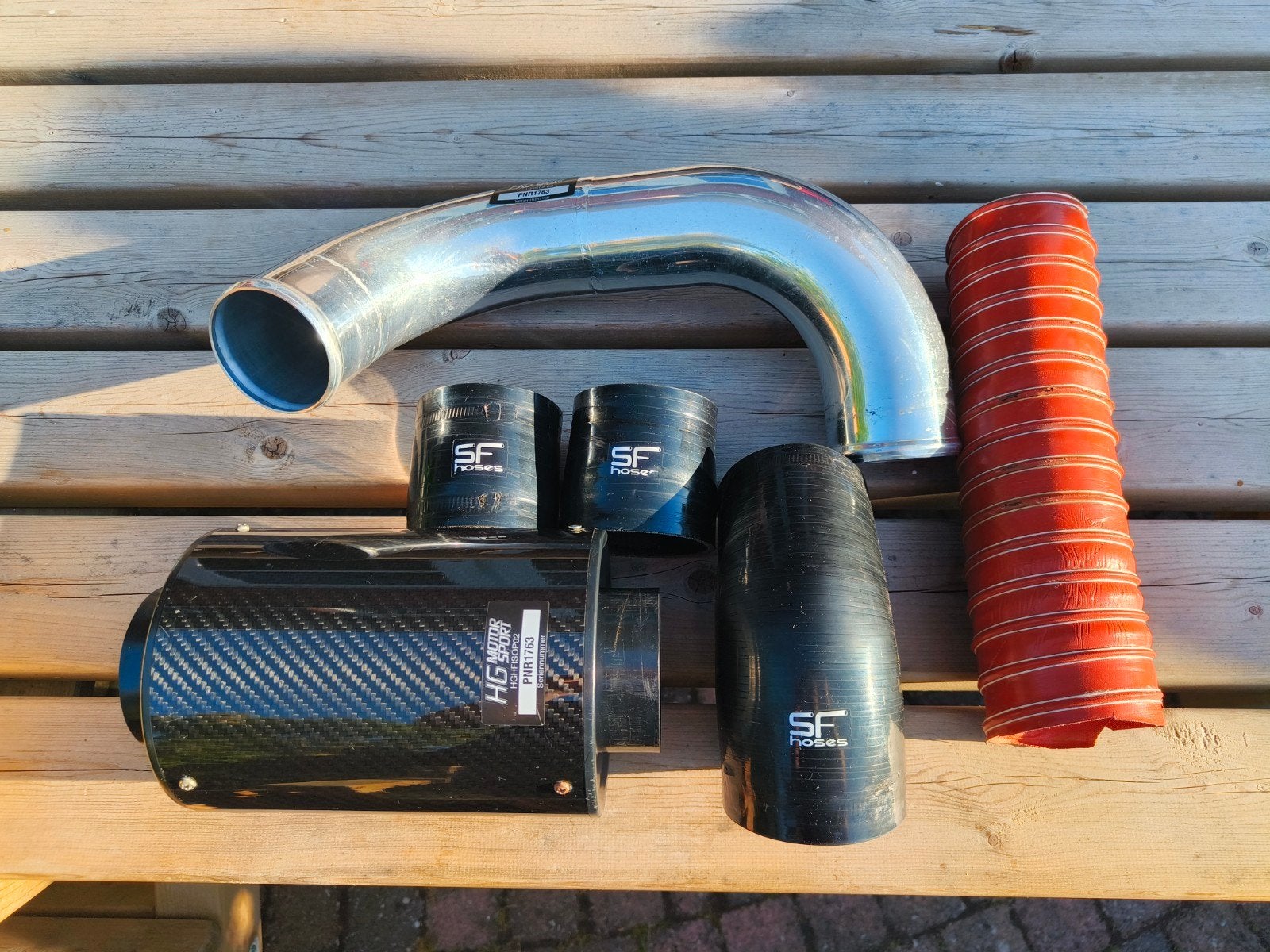 Opel Corsa D OPC luchtinlaat sportfilter sportinlaat, Auto-onderdelen, Ophalen of Verzenden, Gebruikt, Opel