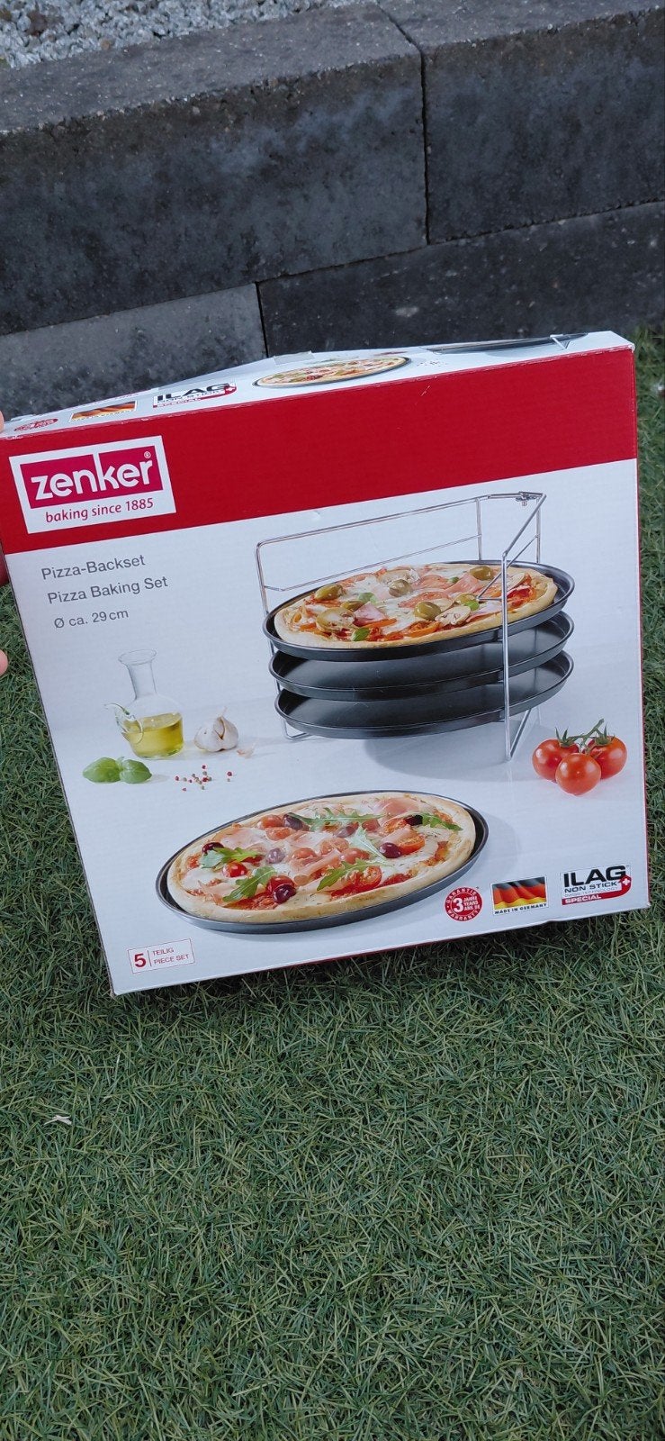 Pizza bak set, Overige materialen, Overige typen, Ophalen of Verzenden, Zo goed als nieuw