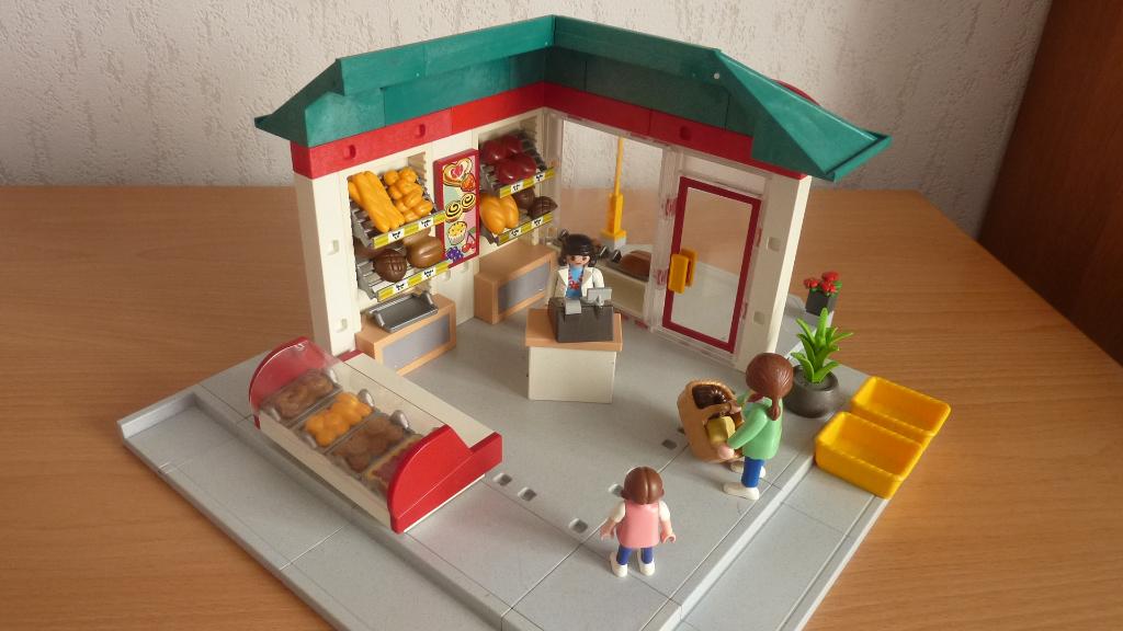 playmobil bakkerswinkel compleet, Ophalen of Verzenden, Zo goed als nieuw