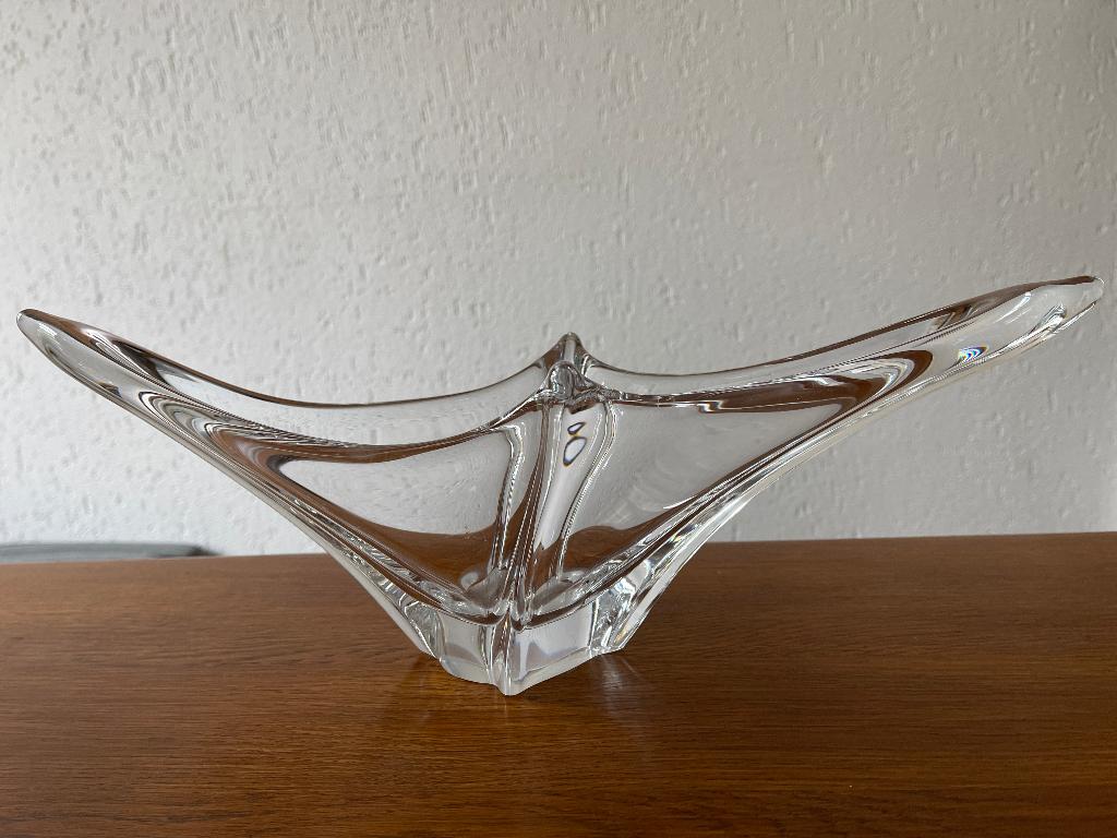 "Daum France" Monumentale Glazen Kom/Schaal van Kristalglas, Ophalen of Verzenden