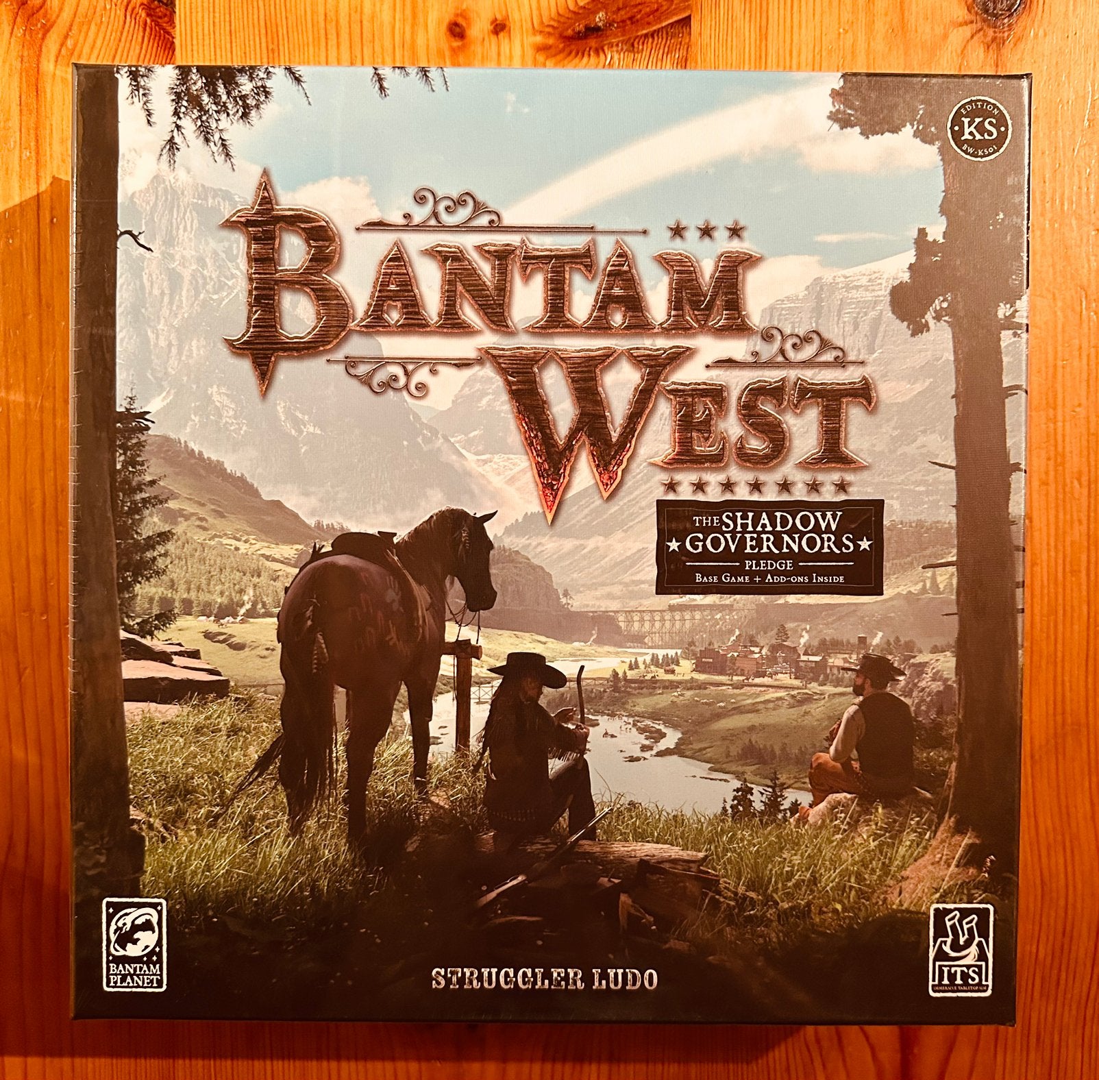 Bantam West (NEW/Deluxe Kickstarter/Engels), Ophalen of Verzenden, Zo goed als nieuw
