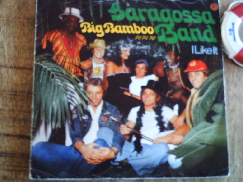 saragossa band - big bamboo  23jun, Cd's en Dvd's, Vinyl Singles, Fotohoes, Ophalen of Verzenden, Zo goed als nieuw, Pop