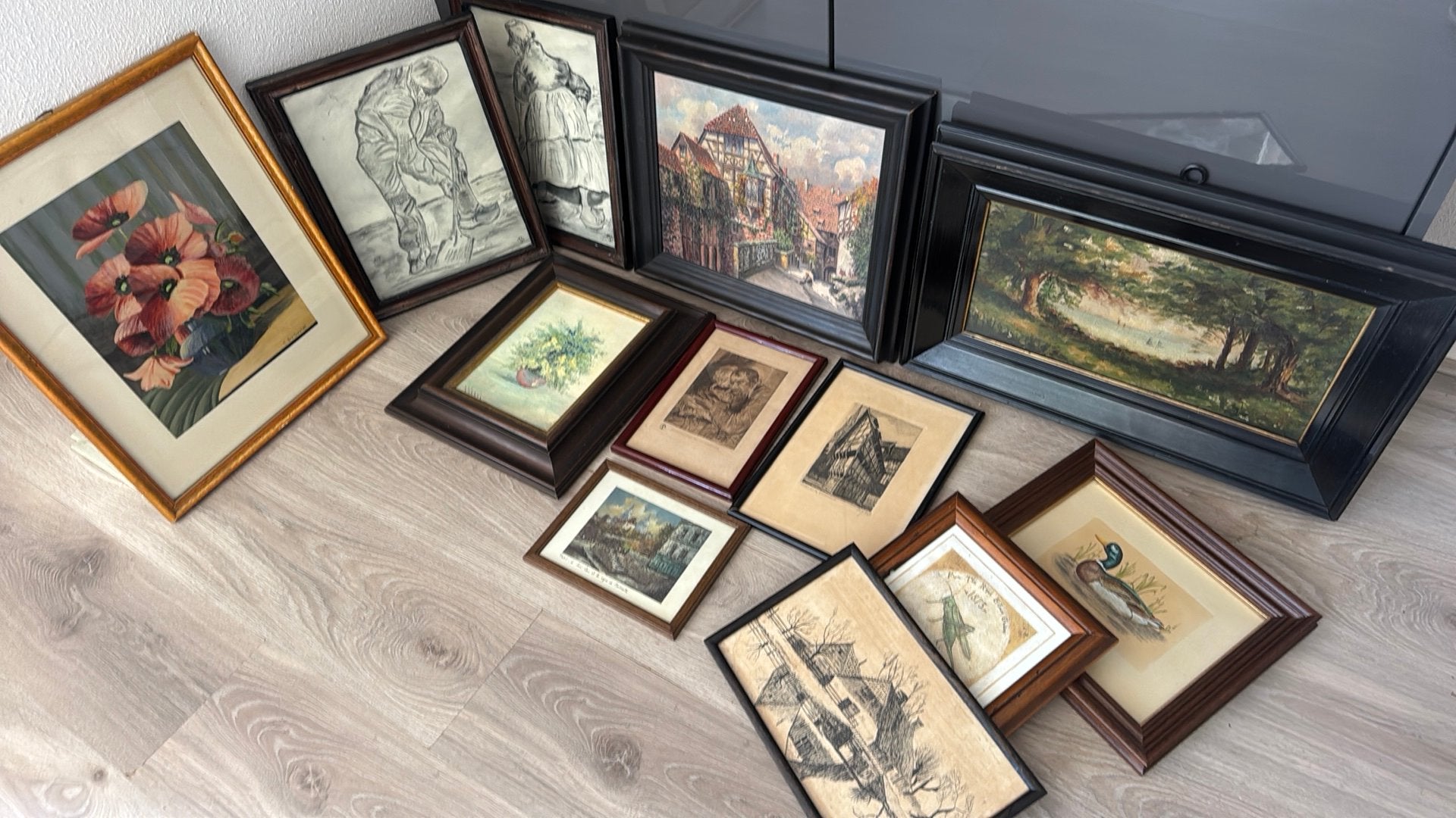 Verschillende schilderijen, Antiek en Kunst, Kunst | Schilderijen | Klassiek, Ophalen of Verzenden