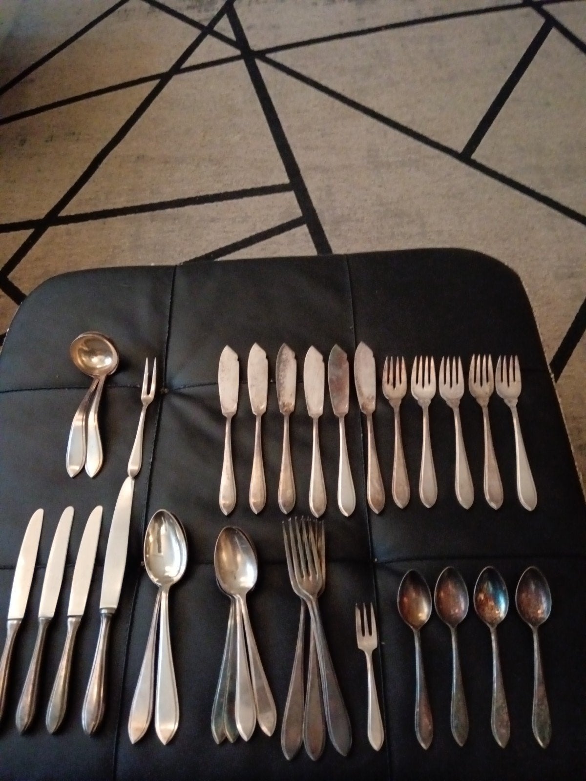 Sola puntfilet 90 en 100 bestek aanvullingen, Antiek en Kunst, Ophalen of Verzenden