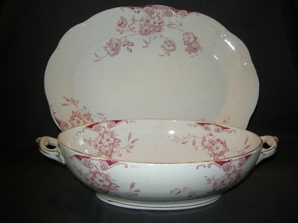 Cobridge Doric Roses, enkele losse onderdelen, Antiek en Kunst, Antiek | Servies los, Ophalen of Verzenden