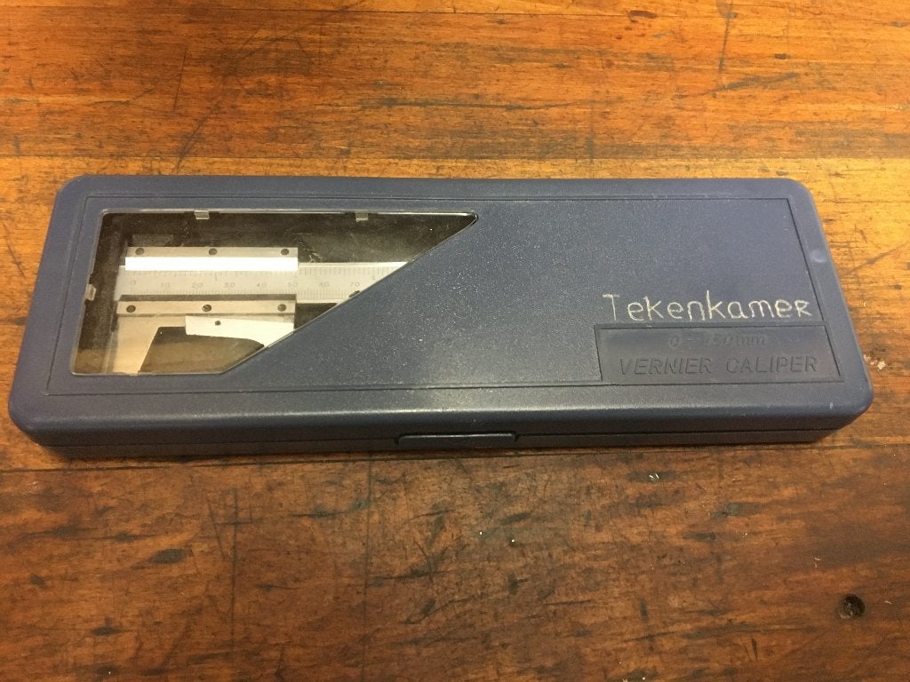 Schuifmaat KWB in originele doos, Ophalen of Verzenden, Gebruikt, Overige meters